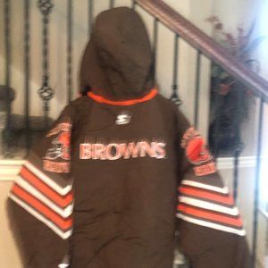 Cleveland Brown's Stadium Jacket (never worn w/ tags still attached)